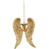 Clayre & Eef 6PR5641 Zlaté křídlo - dekorační závěs 6x2x9 cm
