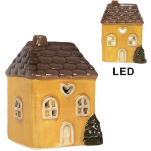 Clayre & Eef 6CE2268 Dekorativní domeček s LED...