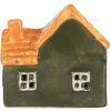 Clayre & Eef Dekorační domeček s LED 8x6x8 cm