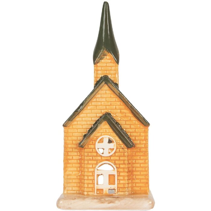 Clayre & Eef Svícen Dům 9x8x21 cm