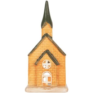 Clayre & Eef Svícen Dům 9x8x21 cm