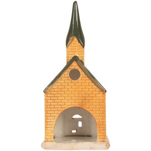 Clayre & Eef Svícen Dům 9x8x21 cm