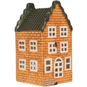 Clayre & Eef Svícen Dům 9x10x19 cm