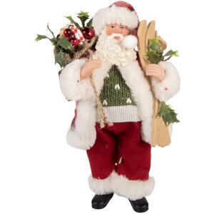 Clayre & Eef 66356 Dekorace Santa Claus 16x13x27 cm