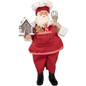 Clayre & Eef 66358 Dekorace Santa Claus 16x9x26 cm