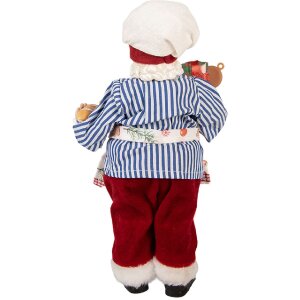 Clayre & Eef 66359 Dekorace Santa Claus 15x10x26 cm