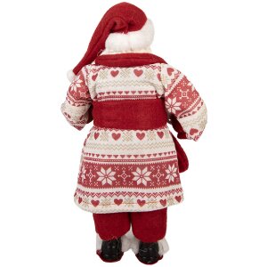 Clayre & Eef 66360 Dekorace Santa Claus 15x11x28 cm