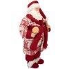 Clayre & Eef 66360 Dekorace Santa Claus 15x11x28 cm
