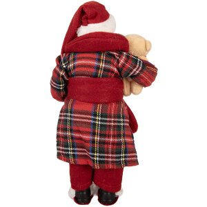 Clayre & Eef 66362 Dekorace Santa Claus 16x11x28 cm