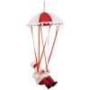 Clayre & Eef 66363 Vánoční dekorace Santa Claus 25x25x55 cm