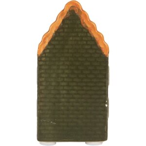 Clayre & Eef Dekorace Dům s LED 4x4x8 cm