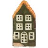 Clayre & Eef Dekorace Dům s LED 4x4x8 cm