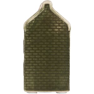 Clayre & Eef Dekorace domeček s LED 4x4x8 cm