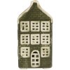 Clayre & Eef Dekorace domeček s LED 4x4x8 cm