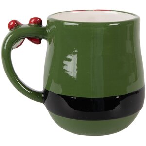 Clayre & Eef Hrnek 400 ml, 13x9x10 cm, venkovský styl