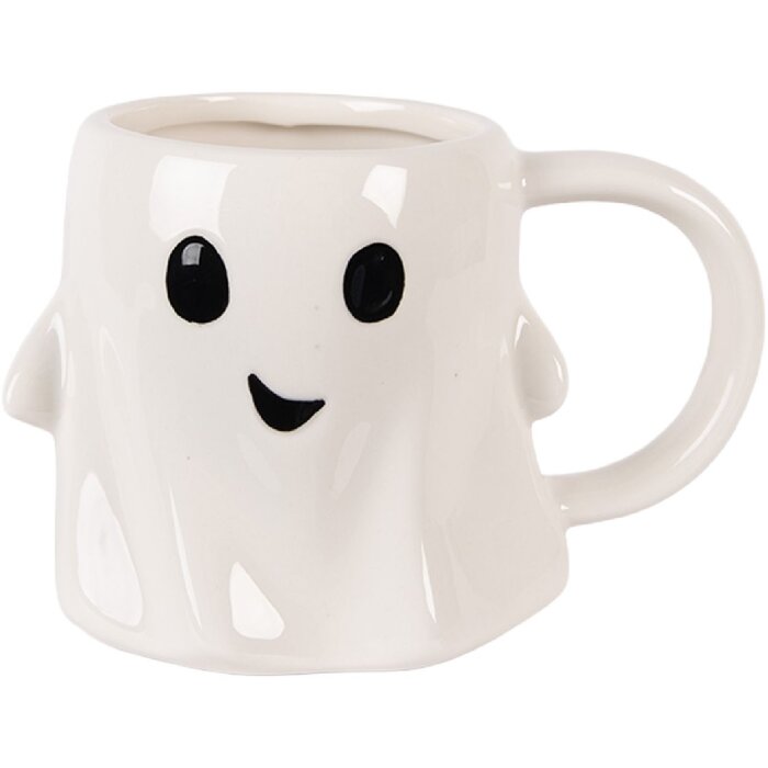 Clayre & Eef Hrnky 350 ml Dolomit Rustikální 14x9x10 cm