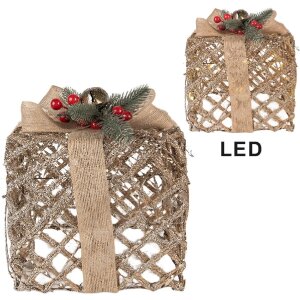 Clayre & Eef 66308 Dekorace Dárky LED...