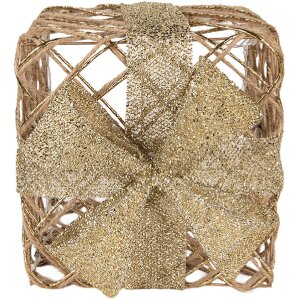 Clayre & Eef 66311 LED Dárkový set 3dílný Zlatá