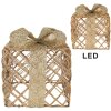 Clayre & Eef 66311 LED Dárkový set 3dílný Zlatá