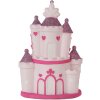 Clayre & Eef Noční světlo zámek LED 16x11x24 cm růžovo-fialové