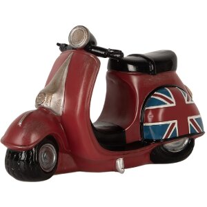 Clayre & Eef Noční světlo Motocykl LED 27x10x16 cm