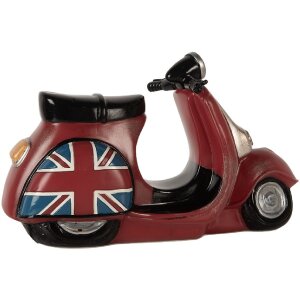 Clayre & Eef Noční světlo Motocykl LED 27x10x16 cm