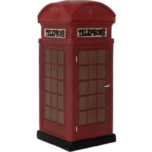 Clayre & Eef Noční světlo Telefonní budka LED 10x10x23 cm