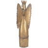 Clayre & Eef Dekorativní anděl 20x16x52 cm hnědý