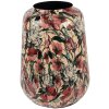 Clayre & Eef 66382 Dekorační váza béžovo-růžová Ø 27x34 cm