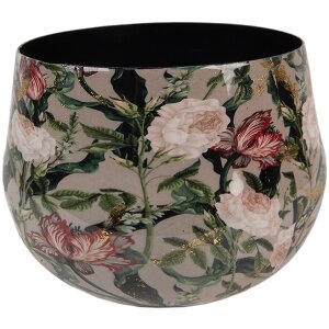 Clayre & Eef Květináč šedý a...