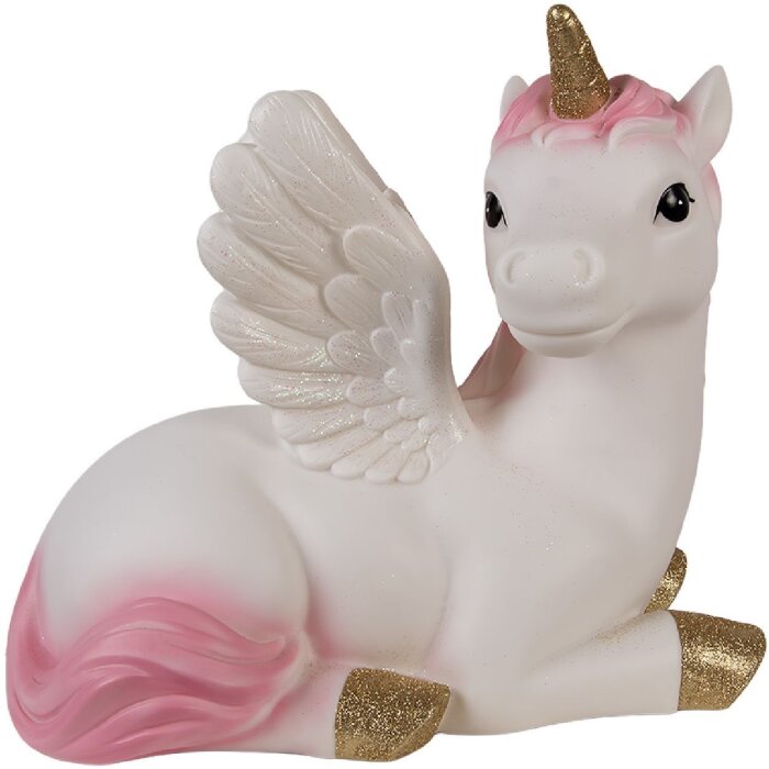 Clayre & Eef Noční světlo Jednorožec LED 41x25x40 cm