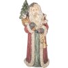 Clayre & Eef Vánoční dekorace Santa Claus 35x28x83 cm