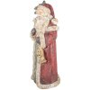 Clayre & Eef Vánoční dekorace Santa Claus 35x28x83 cm