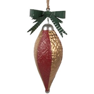 Clayre & Eef Vánoční ozdoba 15x12x36 cm...