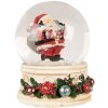 Clayre & Eef Sněhová koule Santa Claus 5x6 cm