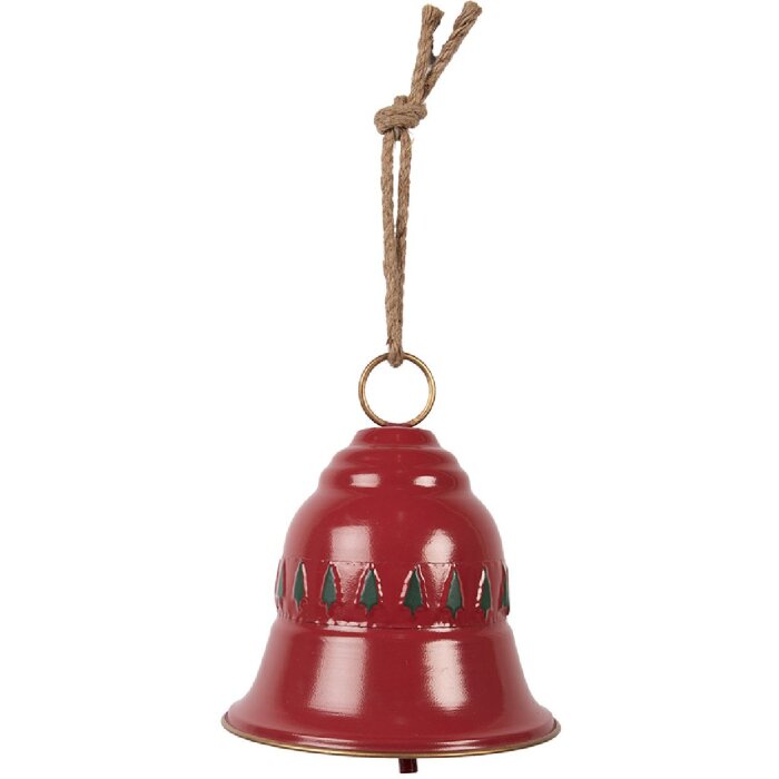 Clayre & Eef Dekorativní železný zvon 23x25 cm