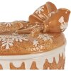 Clayre & Eef Úložný květináč s víkem 20x13 cm keramický