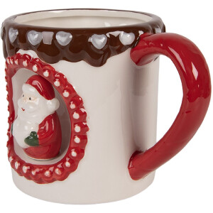 Clayre & Eef Hrnek 375 ml Keramika 14x10x10 cm