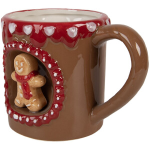 Clayre & Eef Hrnek 375 ml Keramika 14x10x10 cm