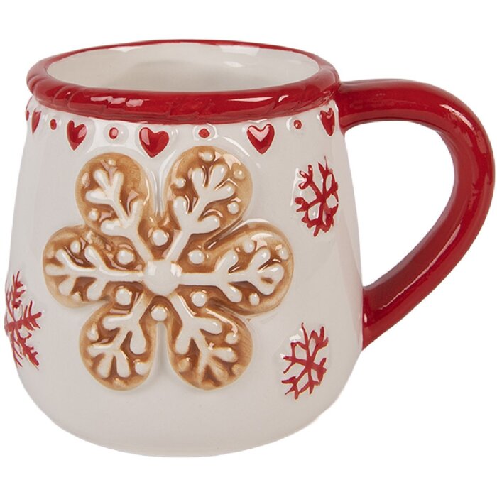 Clayre & Eef Hrnek 375 ml Keramika 13x10x10 cm