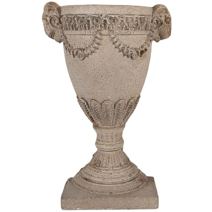 Clayre & Eef Nástěnný květináč 29x11x44 cm béžovo-hnědý