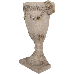 Clayre & Eef Nástěnný květináč 29x11x44 cm béžovo-hnědý