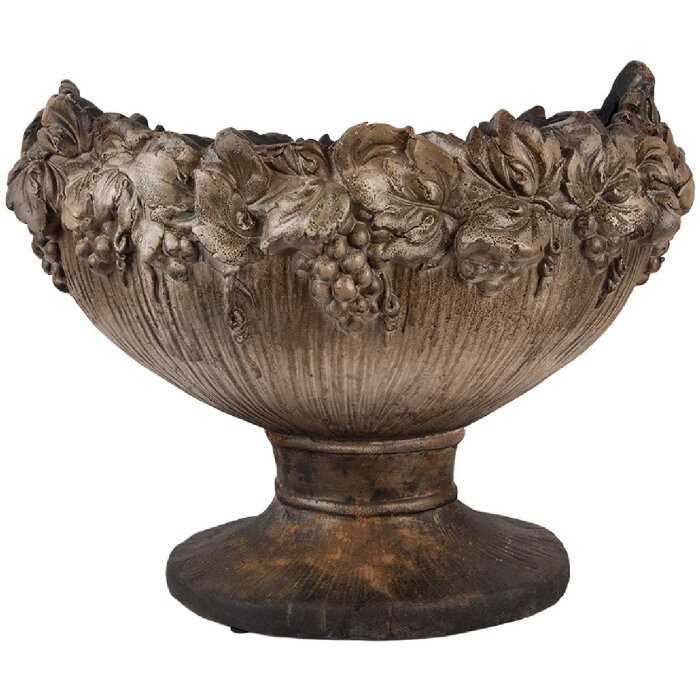 Clayre & Eef Květináč 54x34x43 cm hnědo-béžový