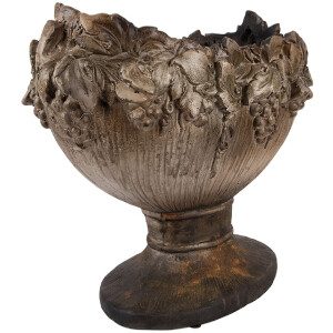 Clayre & Eef Květináč 54x34x43 cm hnědo-béžový