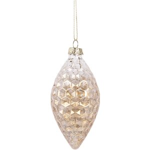 Clayre & Eef Vánoční koule zlatá...