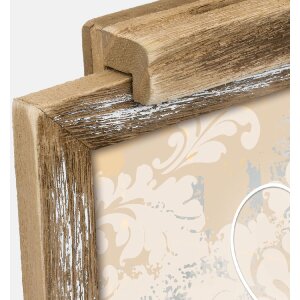 ZEP RE8833 Dřevěný vintage fotoalbum WONDER hnědý 32x13,5 cm