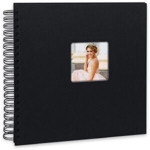 ZEP Spiralalbum Misty černé 31x31 cm...