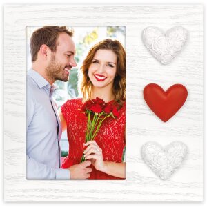 ZEP Dřevěný rámeček Adele 10x15 cm s třemi...