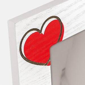 ZEP Dřevěný rámeček Zoe bílý...