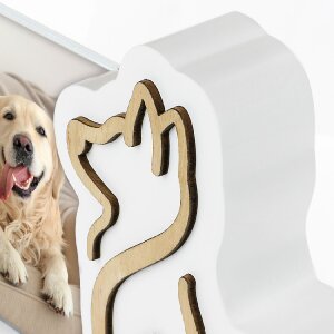 ZEP Akrylový dřevěný fotopohledový rám Rudi 10x15 cm pro psy